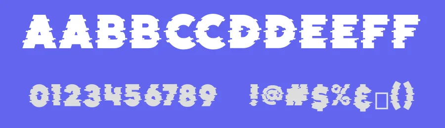Neoglitch Font by Vroz Studio — Display Font — thumbnail 3