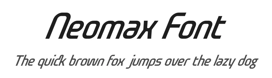 Neomax Font by Second Son Radiance — Sans Serif Font