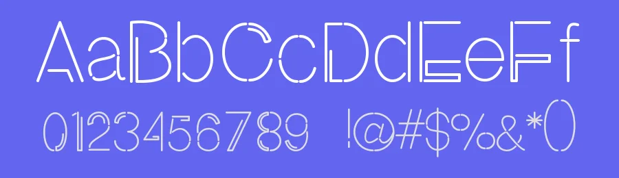 Neon Absolute Typeface by Nirmana Visual — Display Font — thumbnail 3