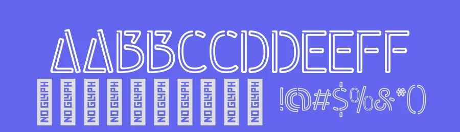 Neon Retro Font by Nirmana Visual — Display Font — thumbnail 3