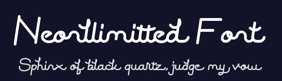 Neonllimitted Font by Ngapak Studio — Script Handwritten Font — thumbnail 2