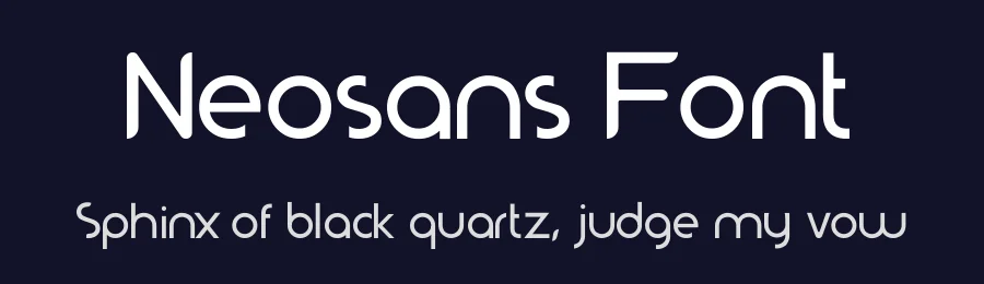 Neosans Font by Piyush Verma — Sans Serif Font — thumbnail 2