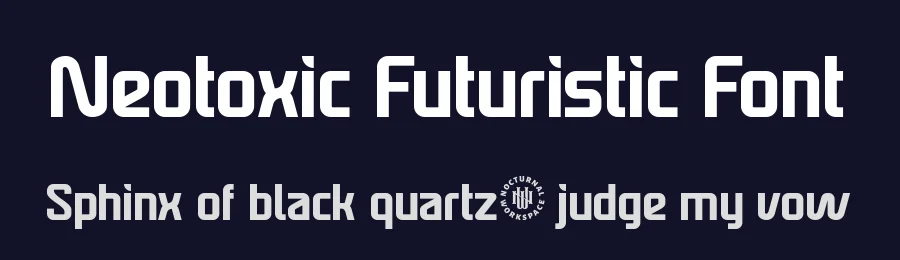 Neotoxic Futuristic Font by Tirtacraft — Sans Serif Font — thumbnail 2