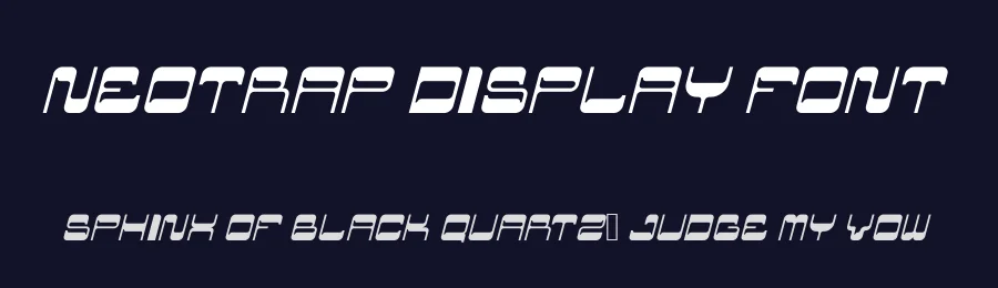Neotrap Display Font by theseventen — Decorative Font — thumbnail 2