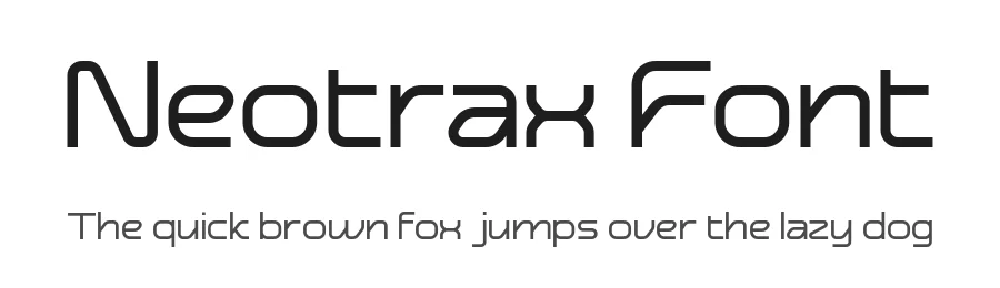 Neotrax Font by Second Son Radiance — Display Font