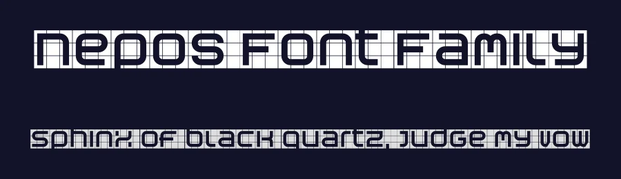 Nepos Font Family by Astype — Display Font — thumbnail 2