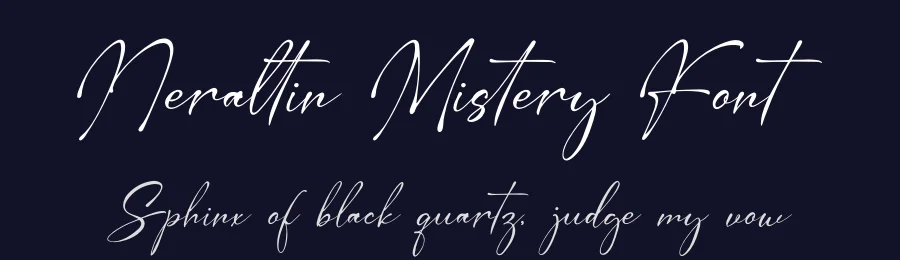 Neraltin Mistery Font by Denustudios — Script Handwritten Font — thumbnail 2