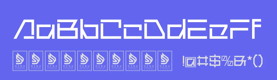 Nero Force | Modern Futuristic Font by Denustudios — Display Font — thumbnail 3