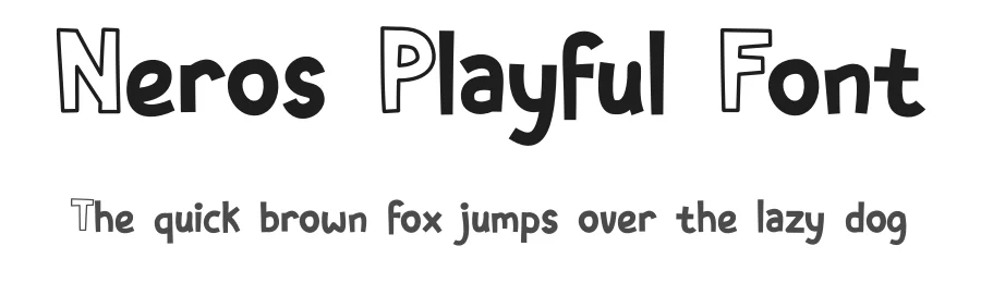 Neros Playful Font by Tokokoo — Display Font