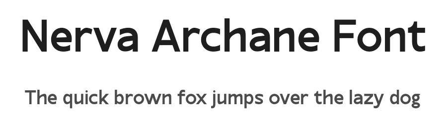 Nerva Archane Font by MaikoHatta — Script Handwritten Font