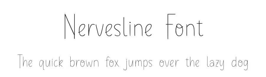 Nervesline Font by Allouse.Studio — Script Handwritten Font