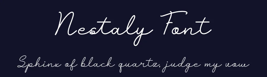 Nestaly Font by Gracetypestudio — Script Handwritten Font — thumbnail 2