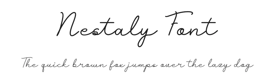 Nestaly Font by Gracetypestudio — Script Handwritten Font