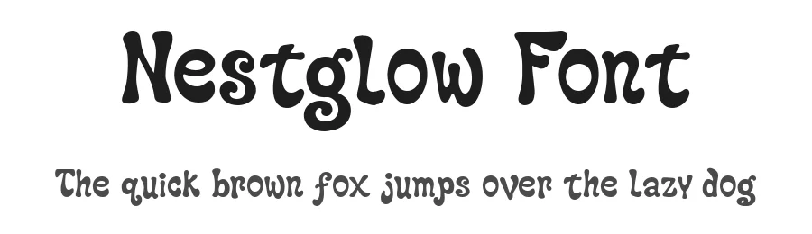 Nestglow Font by letterhanna — Decorative Font