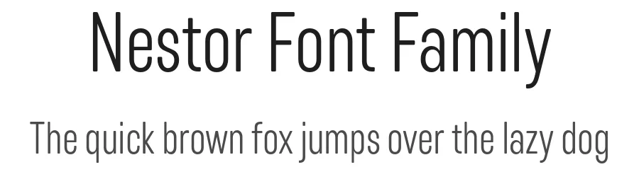 Nestor Font Family by Julien Fincker β Decorative Font