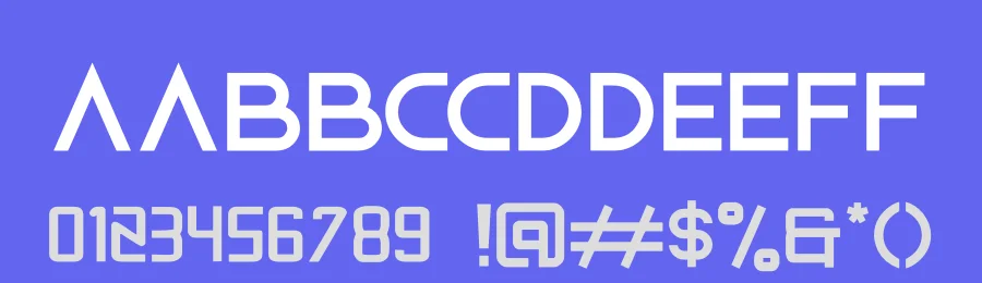 Netech Font by hayoyuka8 — Display Font — thumbnail 3
