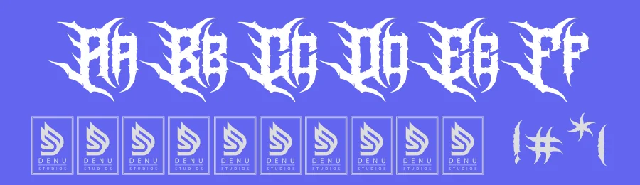 Nethers Echo Font by Denustudios — Blackletter Font — thumbnail 3