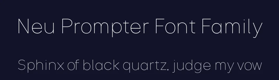 Neu Prompter Font Family by Aretype — Sans Serif Font — thumbnail 2