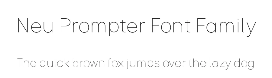 Neu Prompter Font Family by Aretype — Sans Serif Font