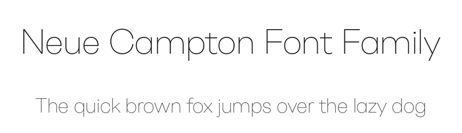 Neue Campton Font Family by Rene Bieder — Decorative Font