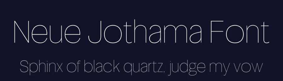 Neue Jothama Font by Casloop Studio — Decorative Font — thumbnail 2