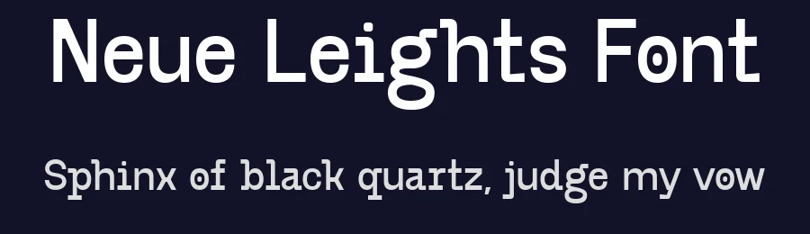 Neue Leights Font by glyphminds.studios — Decorative Font — thumbnail 2