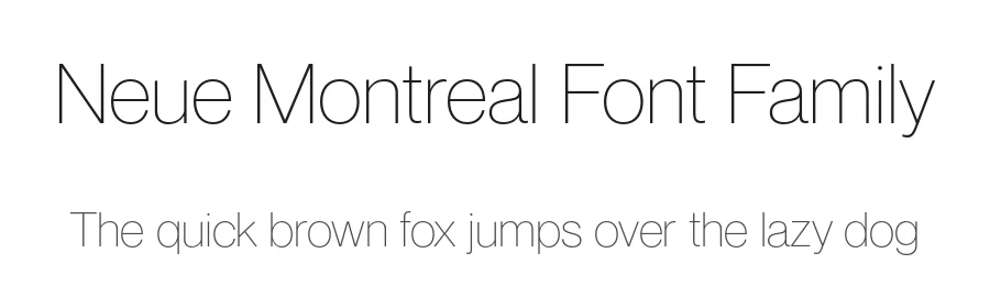 Neue Montreal Font Family by Pangram Pangram — Sans Serif Font