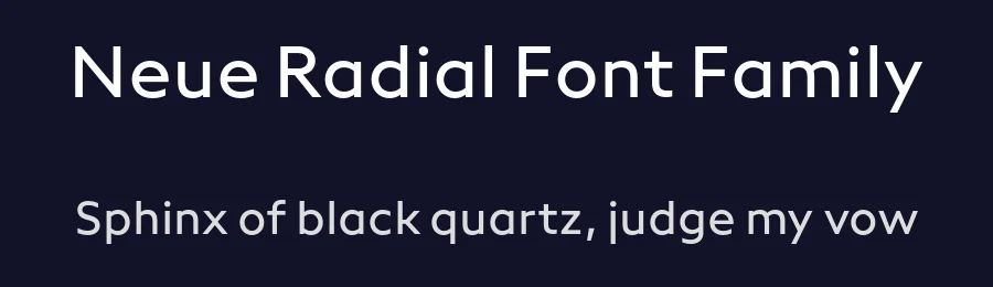 Neue Radial Font Family by Neue — Sans Serif Font — thumbnail 2