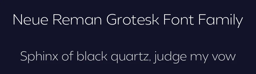 Neue Reman Grotesk Font Family by Nadia Auliana — Sans Serif Font — thumbnail 2