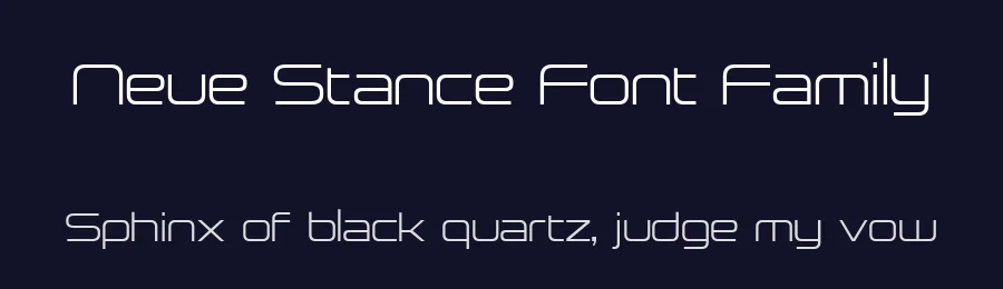Neue Stance Font Family by jetsmax — Sans Serif Font — thumbnail 2