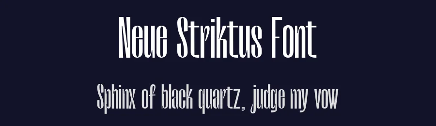 Neue Striktus Font by Kulturë Type — Sans Serif Font — thumbnail 2