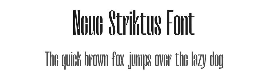 Neue Striktus Font by Kulturë Type — Sans Serif Font