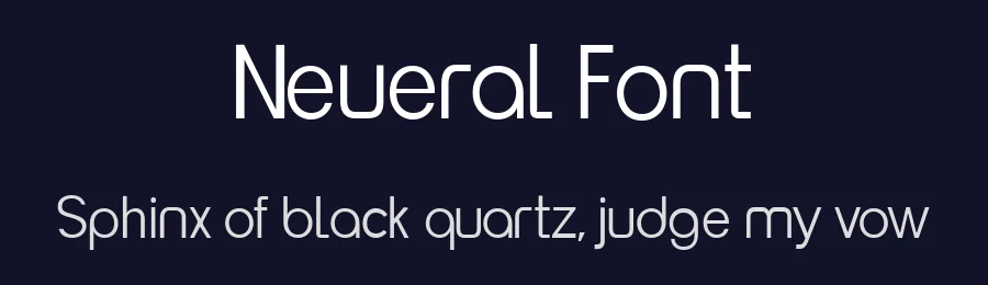 Neueral Font by Fortunes Co — Sans Serif Font — thumbnail 2