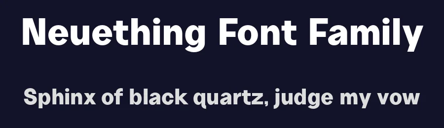 Neuething Font Family by That That Creative — Decorative Font — thumbnail 2