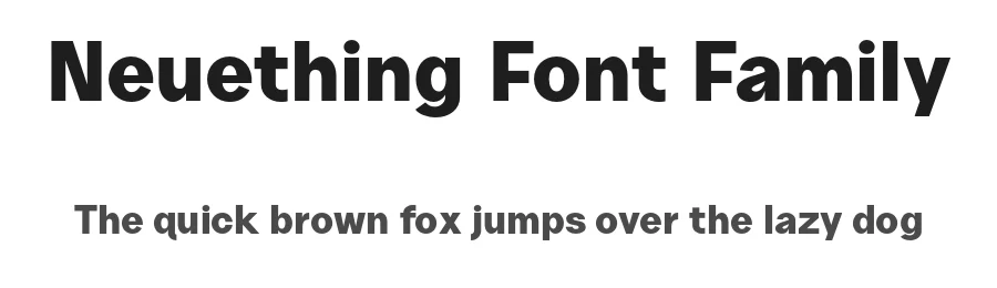 Neuething Font Family by That That Creative — Decorative Font