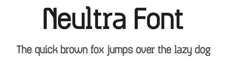 Neultra Font by roomspace.cl — Decorative Font