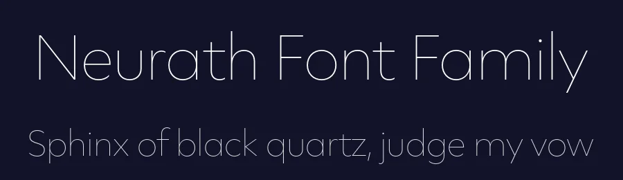 Neurath Font Family by Rene Bieder — Sans Serif Font — thumbnail 2