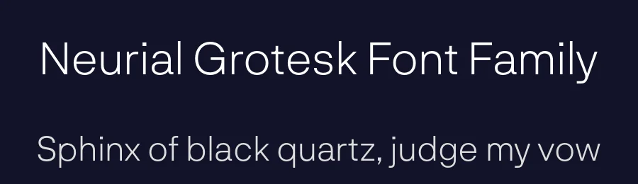 Neurial Grotesk Font Family by Indian Type Foundry — Sans Serif Font — thumbnail 2