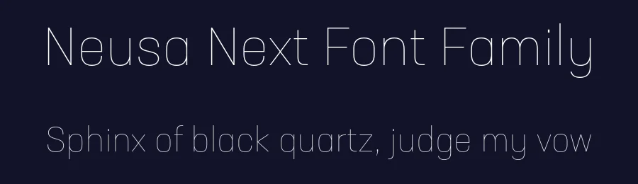 Neusa Next Font Family by The Northern Block — Sans Serif Font — thumbnail 2