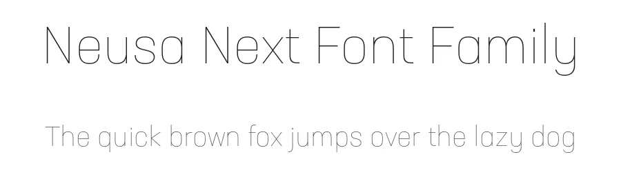 Neusa Next Font Family by The Northern Block — Sans Serif Font