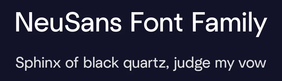 NeuSans Font Family by Gradient — Sans Serif Font — thumbnail 2