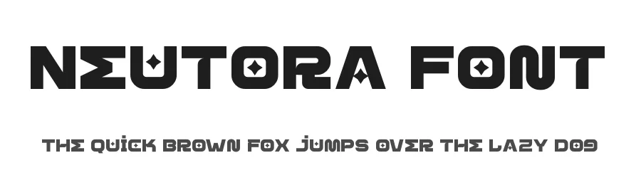 Neutora Font by figuree studio — Display Font