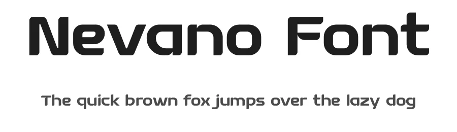 Nevano Font by Skillyas Studio — Display Font