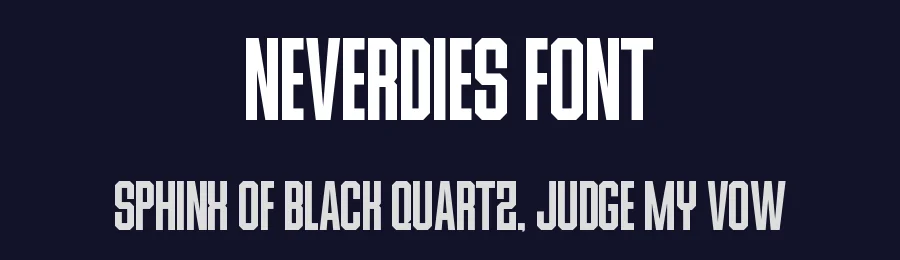 Neverdies Font by Funtype — Decorative Font — thumbnail 2