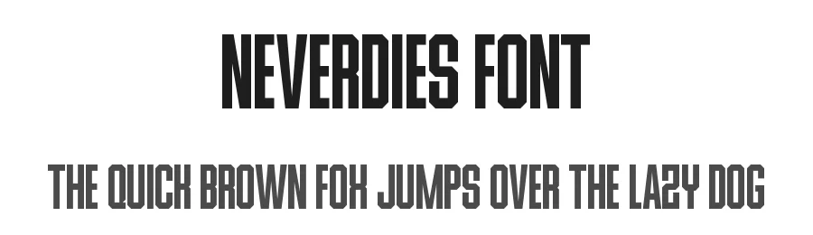 Neverdies Font by Funtype — Decorative Font