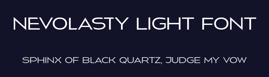 Nevolasty Light Font by glukfonts — Sans Serif Font — thumbnail 2