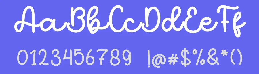 New Christmas Script Font by Beary Type Studio — Script Handwritten Font — thumbnail 3