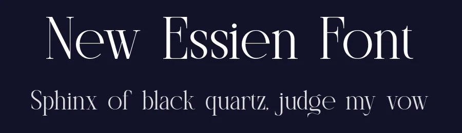 New Essien Font by SlideShoot — Decorative Font — thumbnail 2