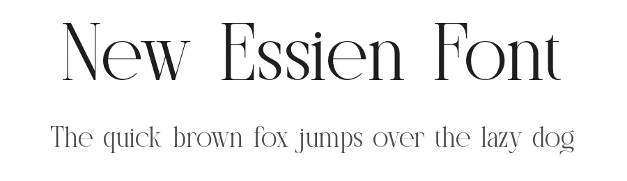 New Essien Font by SlideShoot — Decorative Font