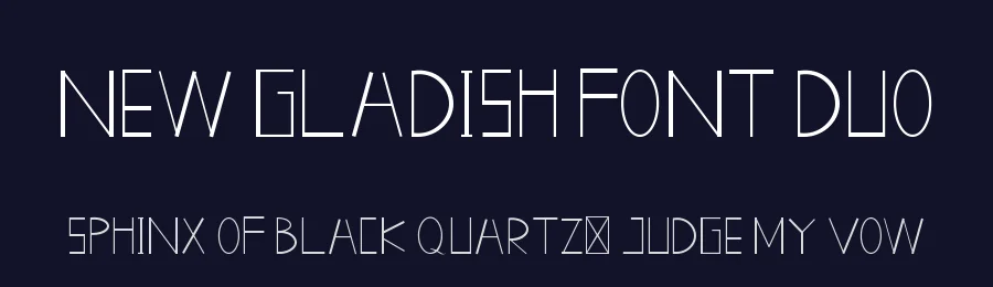 New Gladish Font Duo by edricstudio — Script Handwritten Font — thumbnail 2
